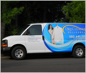 dry cleaning pickup and delivery service